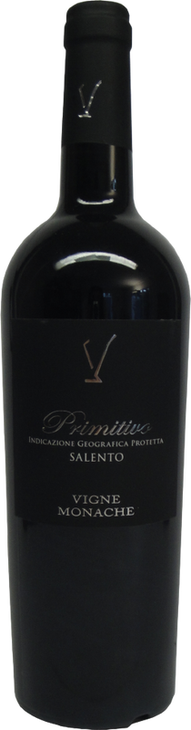 Flasche Primitivo IGP Salento De Simoni Vigne Monache von Vigne Monache