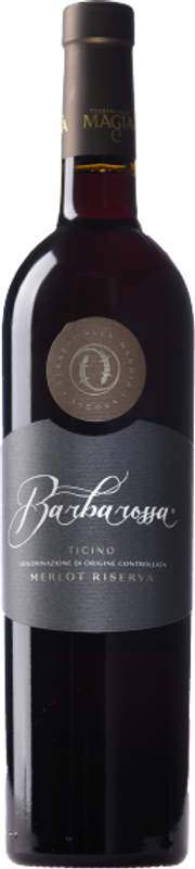 Flasche Merlot Riserva Barbarossa DOC Ticino Terreni alla Maggia von Terreni alla Maggia