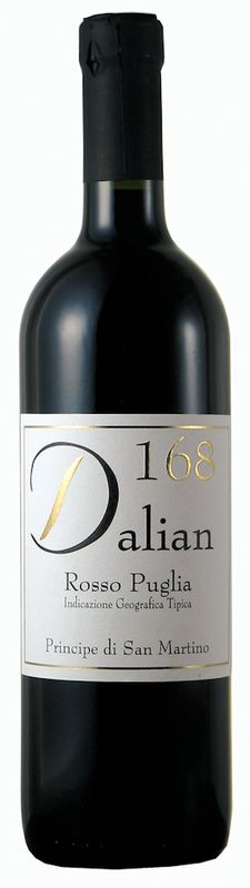 Bottiglia di 168 Dalian - Primitivo Cuvee San Martino di San Martino