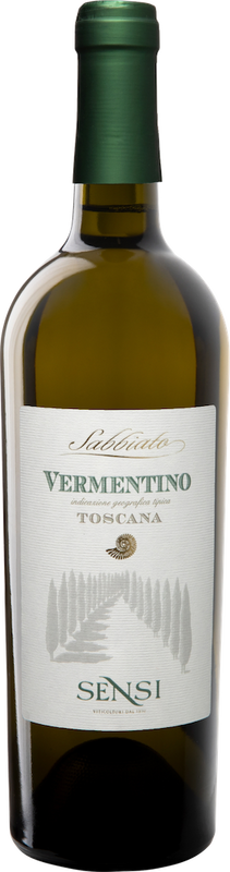 Flasche Sabbiato Vermentino Toscana IGT Sensi von Sensi