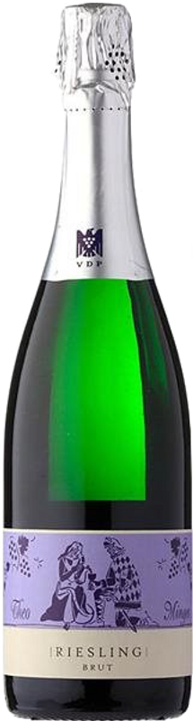 Flasche Riesling Sekt Brut Theo Minges von Theo Minges