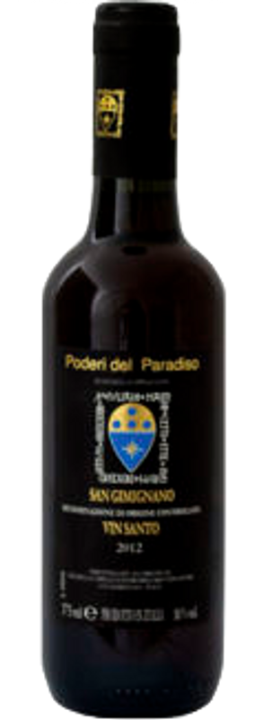 Bottle of Vin Santo DOC Colli Etruria Poderi del Paradiso from Poderi del Paradiso