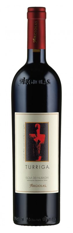 Flasche Turriga Rosso Isola dei Nuraghi IGT Argiolas von Argiolas