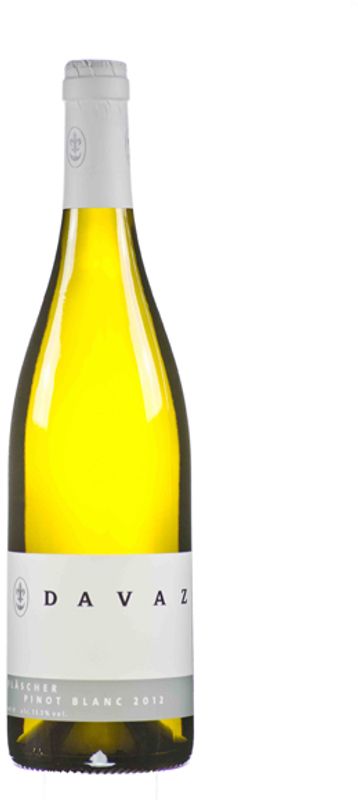 Flasche Flascher Pinot Blanc AOC Weingut Davaz von Weingut Davaz