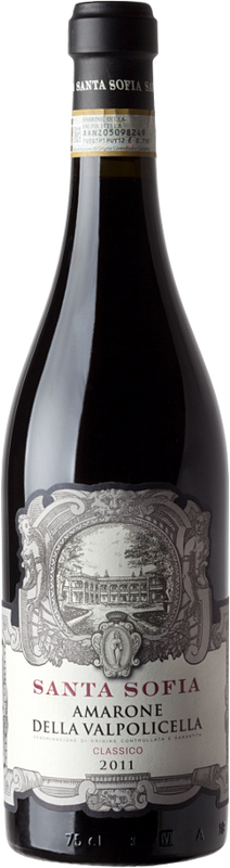 Flasche Amarone della Valpolicella Classico DO Santa Sofia von Santa Sofia