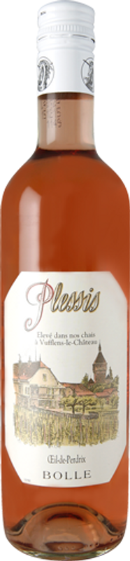 Bouteille de Oeil-de-Perdrix Plessis Morges La Côte AOC Bolle de Bolle