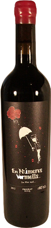 Flasche Garnatxa-Carignyena Red Black Label DOQ Priorat Silvia Puig von Silvia Puig