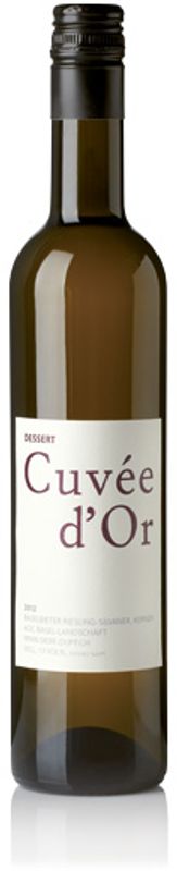 Flasche Cuvee d'or Dessert Siebe Dupf Kellerei von Siebe Dupf Kellerei