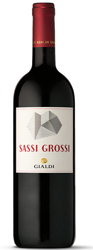 Flasche Merlot Sassi Grossi DOC Gialdi von Gialdi