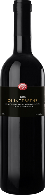Bottle of Quintessenz Gächlingen Pinot Noir Réserve GVS Schachenmann from GVS Schachenmann