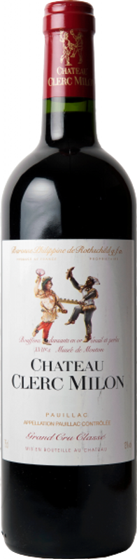 Bottiglia di Chateau Clerc-Milon 5e Cru Classe Pauillac AOC Château Clerc-Milon di Château Clerc-Milon