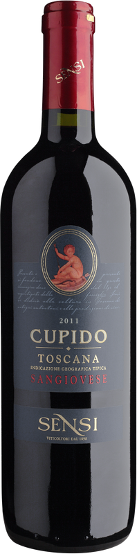 Flasche Sangiovese Cupido Toscana IGT Sensi von Sensi