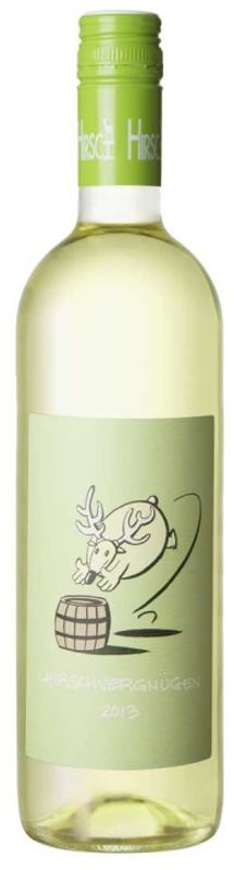 Bottiglia di Gruner Veltliner Hirschvergnugen Weingut Hirsch di Weingut Hirsch
