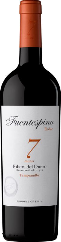 Flasche Fuentespina Roble 7 meses Ribera del Duero DO Avelino Vegas von Avelino Vegas