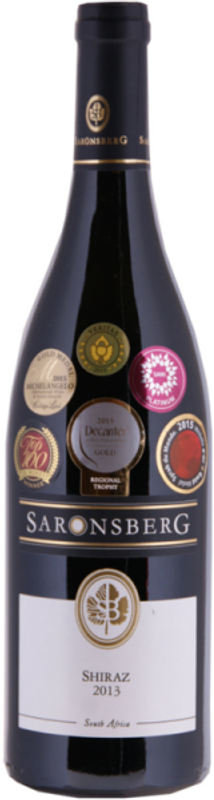 Bouteille de Shiraz Saronsberg de Saronsberg
