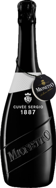 Flasche Cuvée Sergio 1887 Luxury Collection Vino Spumante Extra Dry Mionetto von Mionetto