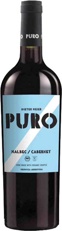 Flasche PURO Malbec / Cabernet Sauvignon Ojo de Vino/Agua / Dieter Meier von Ojo de Vino/Agua / Dieter Meier
