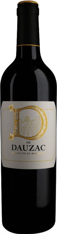Bouteille de D De Dauzac Bordeaux AOC Château Dauzac de Château Dauzac