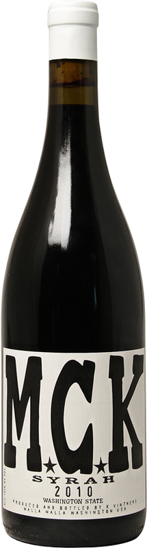 Flasche Syrah Motor City Kitty K Vintners von K Vintners