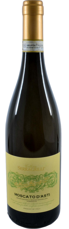 Bottiglia di Moscato d'Asti Serragrilli DOCG Serragrilli di Serragrilli