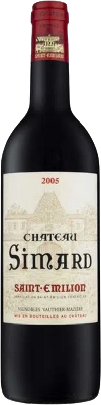 Château Simard Saint-emilion Grand Cru Château Simard - 2016 - Bordeaux, Frankreich