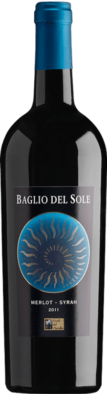Flasche Merlot Syrah Baglio del Sole Terre Siciliane IGT Feudi del Pisciotto von Feudi del Pisciotto