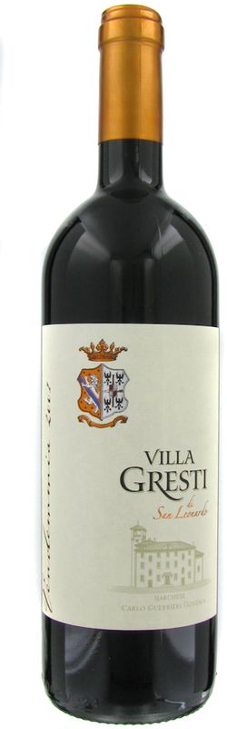 Bottiglia di Villa Gresti di San Leonardo Vigneti delle Dolomiti rosso IGT San Leonardo di San Leonardo