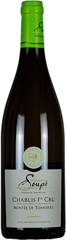 Bouteille de Chablis 1er Cru Montée de Tonnerre AC Domaine Soupé Domaine Soupé de Domaine Soupé