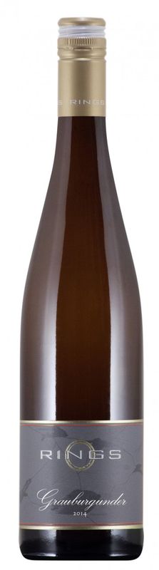 Flasche Grauburgunder Weingut Rings von Weingut Rings