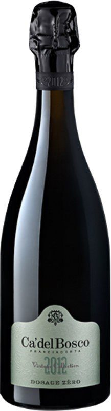 Flasche Franciacorta Dosage Zero DOCG Vintage Collection Ca' Del Bosco von Ca' Del Bosco