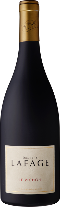 Bouteille de Le Vignon AOC Cotes du Roussillon Domaine Lafage de Domaine Lafage