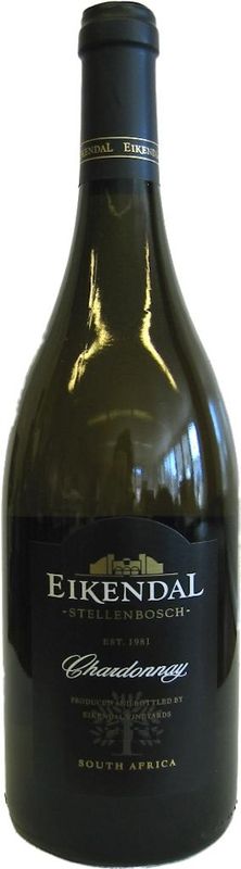 Bottiglia di Chardonnay Barrique Stellenbosch Eikendal di Eikendal
