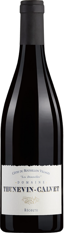 Bottle of Les Dentelles Côtes du Roussillon Villages AOC Calvet-Thunevin from Calvet-Thunevin