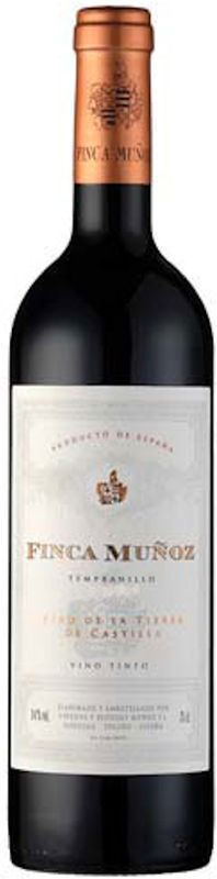 Bottiglia di Finca Munoz Tempranillo Bodegas Munoz di Bodegas Munoz