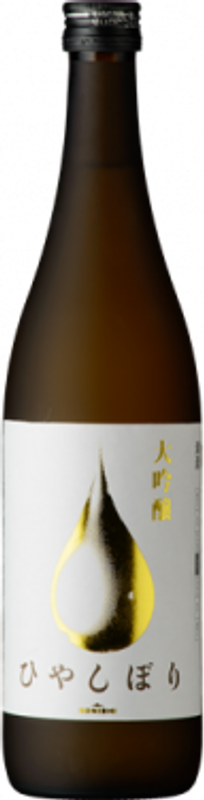 Flasche Daiginjo Hiyashibori Sake Konishi von Konishi