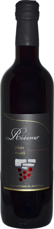 Flasche Reaumur Syrah AOC Valais Caves Saint-Valentin von Caves Saint-Valentin