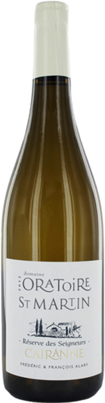 Bottiglia di Cairanne Cairanne AOP Domaine Oratoire St. Martin di Domaine Oratoire St. Martin