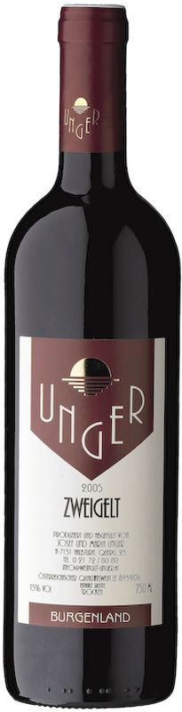Flasche Zweigelt Burgenland Weingut Unger von Weingut Unger
