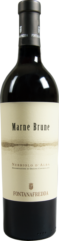 Bouteille de Marne Brune Nebbiolo d'Alba Fontanafredda de Fontanafredda