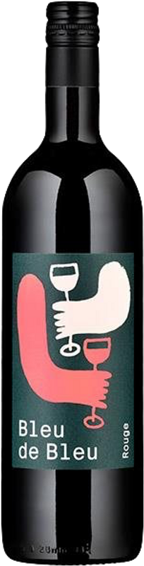 Bouteille de Bleu de Bleu Assemblage Rouge VdP Cave de Genéve de Cave de Genéve