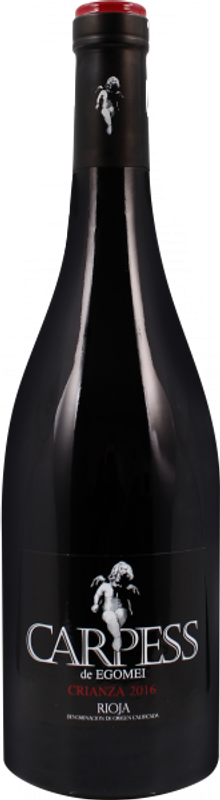 Flasche Carpess Crianza DOCa Rioja Finca Egomei von Finca Egomei