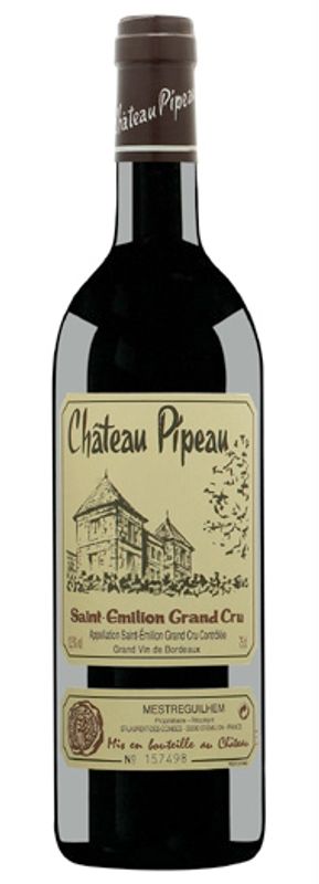 Bouteille de Chateau Pipeau Grand Cru AC Château Pipeau de Château Pipeau