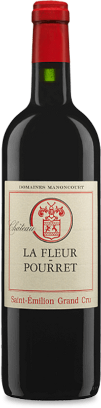 Flasche Château La Fleur-Pourret grand cru St-Emilion AC Domaines Manoncourt von Domaines Manoncourt