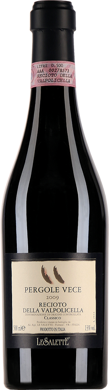 Flasche Recioto Classico Pergole Vece Le Salette von Le Salette