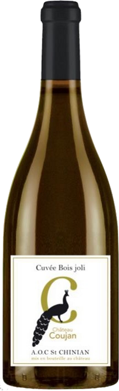 Bottiglia di Cuvée Bois Joli Blanc IGP Château Coujan di Château Coujan