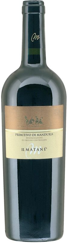 Bouteille de Primitivo di Manduria DOC Il Matane Matané de Matané