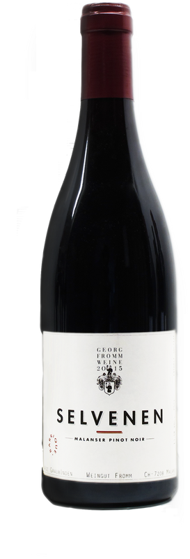 Flasche Pinot Noir Malans AOC Selvenen Weingut Fromm von Weingut Fromm
