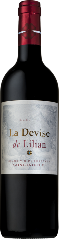 Bottiglia di La Devise De Lilian Saint Estephe AOC La Devise De Lilian di La Devise De Lilian