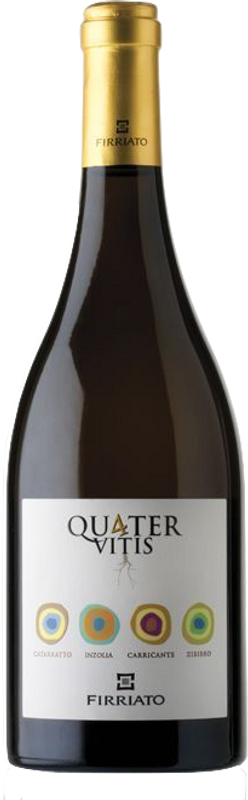 Flasche Quater Vitis Terre Siciliane Bianco IGT Firriato Casa Vinicola von Firriato Casa Vinicola