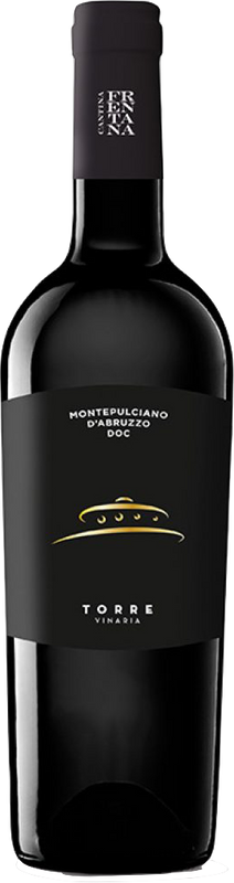 Bottiglia di Montepulciano d'Abruzzo DOC Torre Vinaria Frentana di Frentana